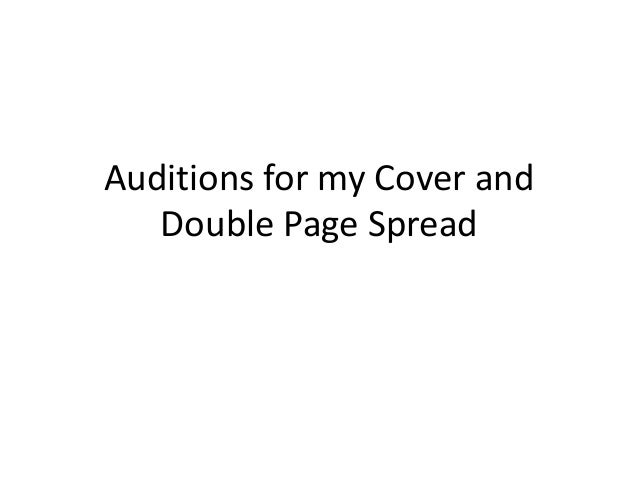 My auditions